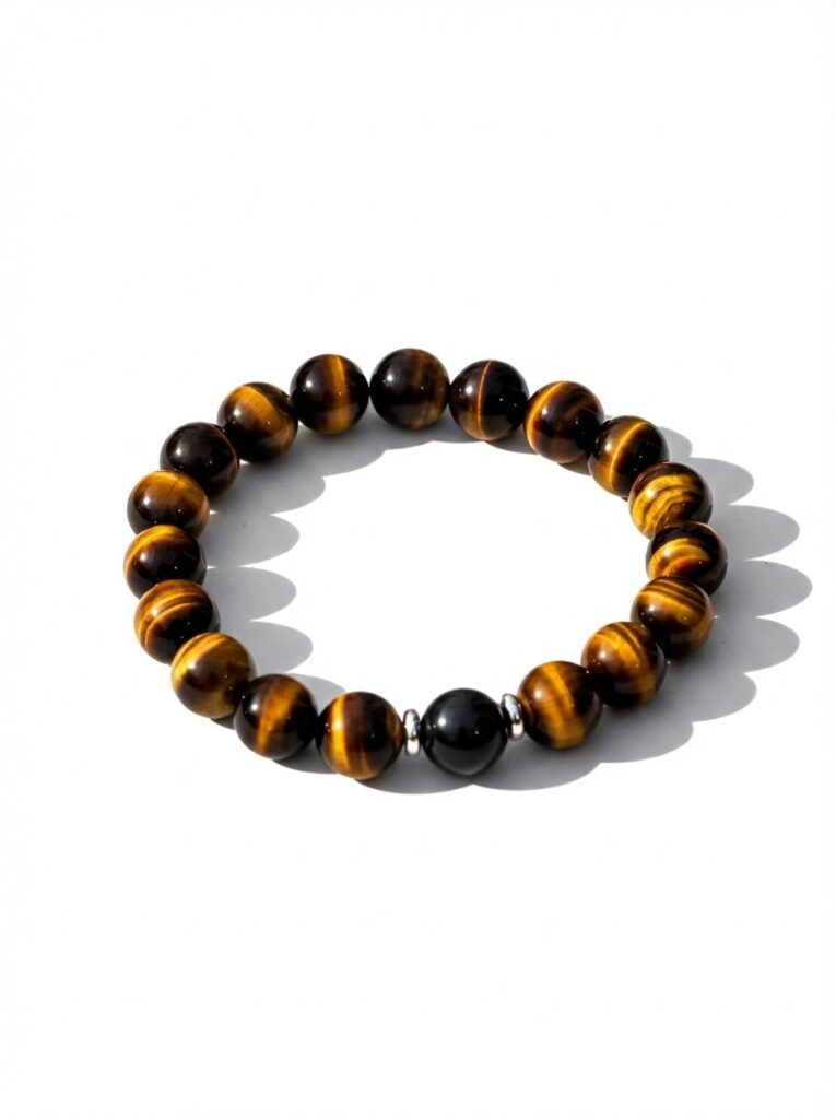 Tiger's Eye & Hematite Bracelet — 013