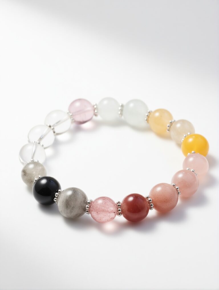 Mixed Gemstones Bracelet — 037