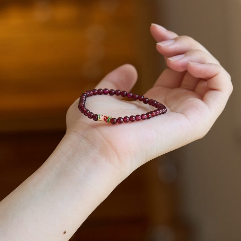 Garnet Bracelet — 048