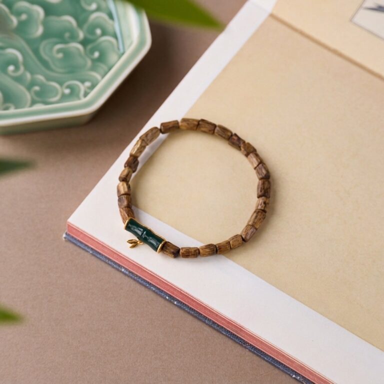 Agarwood Bamboo Bracelet — 086