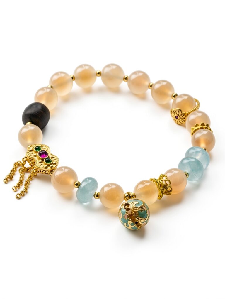 Yellow Agate Bracelet — 096